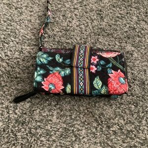 BNWOT Vera Bradley large floral wallet wristlet